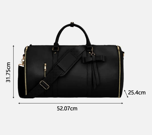 BOLSO PLEGABLE NEGRO