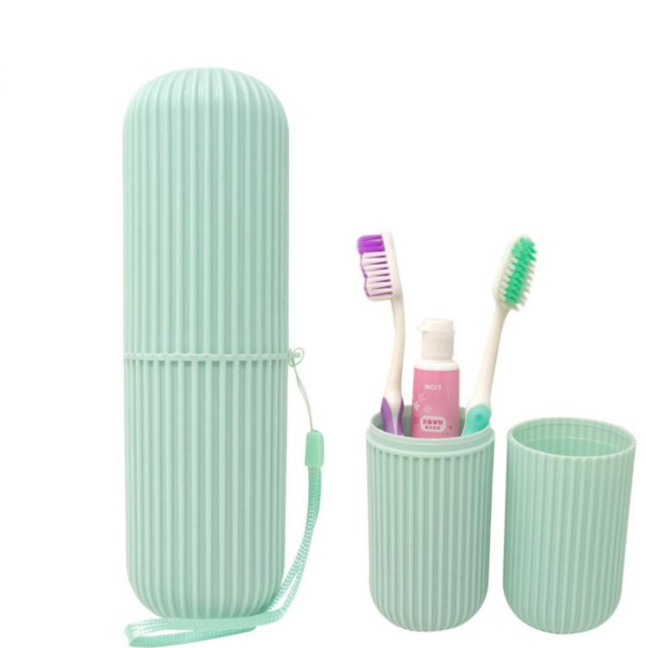PORTA CEPILLOS DE VIAJE-PRACTICO, HIGIENICO Y ECO-FRIENDLY