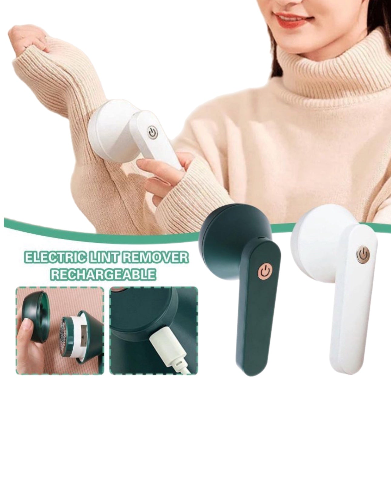 REMOVEDOR DE PELUSA INHALAMBRICO